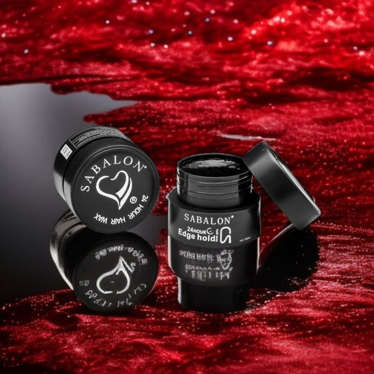 Sabalon 24 Hours Edge Hold Black Hair Wax Gel- 100ml