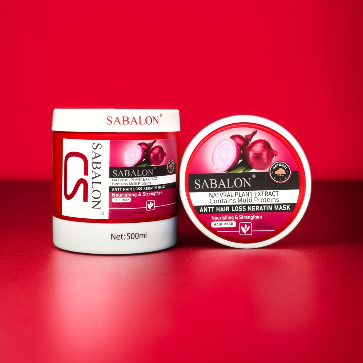 Sabalon Onion Anti Hair Loss Keratin Hair Mask - 500ml