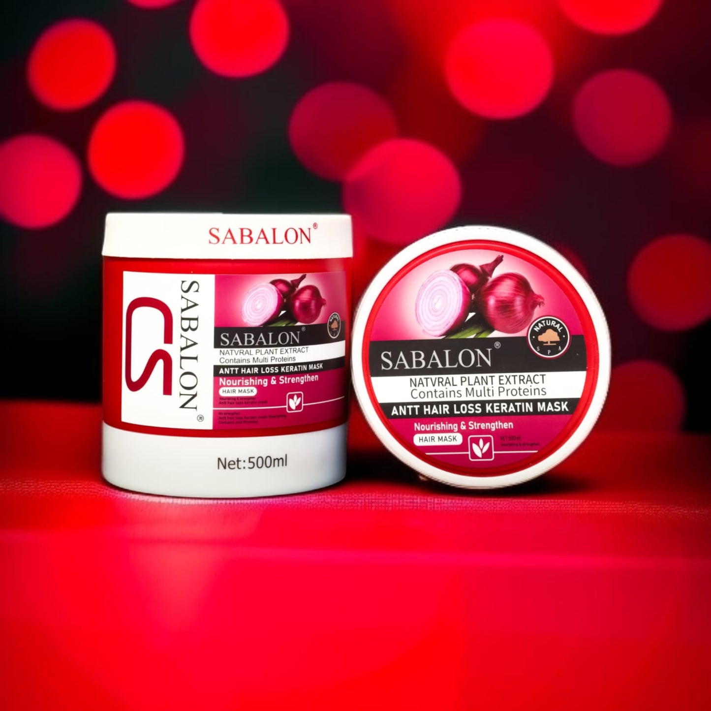 Sabalon Onion Anti Hair Loss Keratin Hair Mask - 500ml