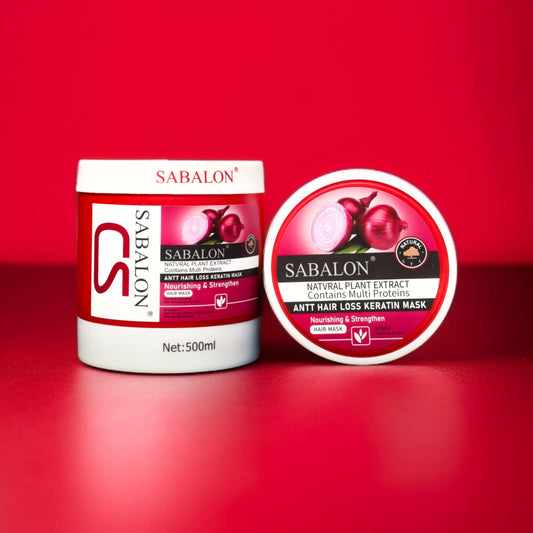 Sabalon Onion Anti Hair Loss Keratin Hair Mask - 500ml